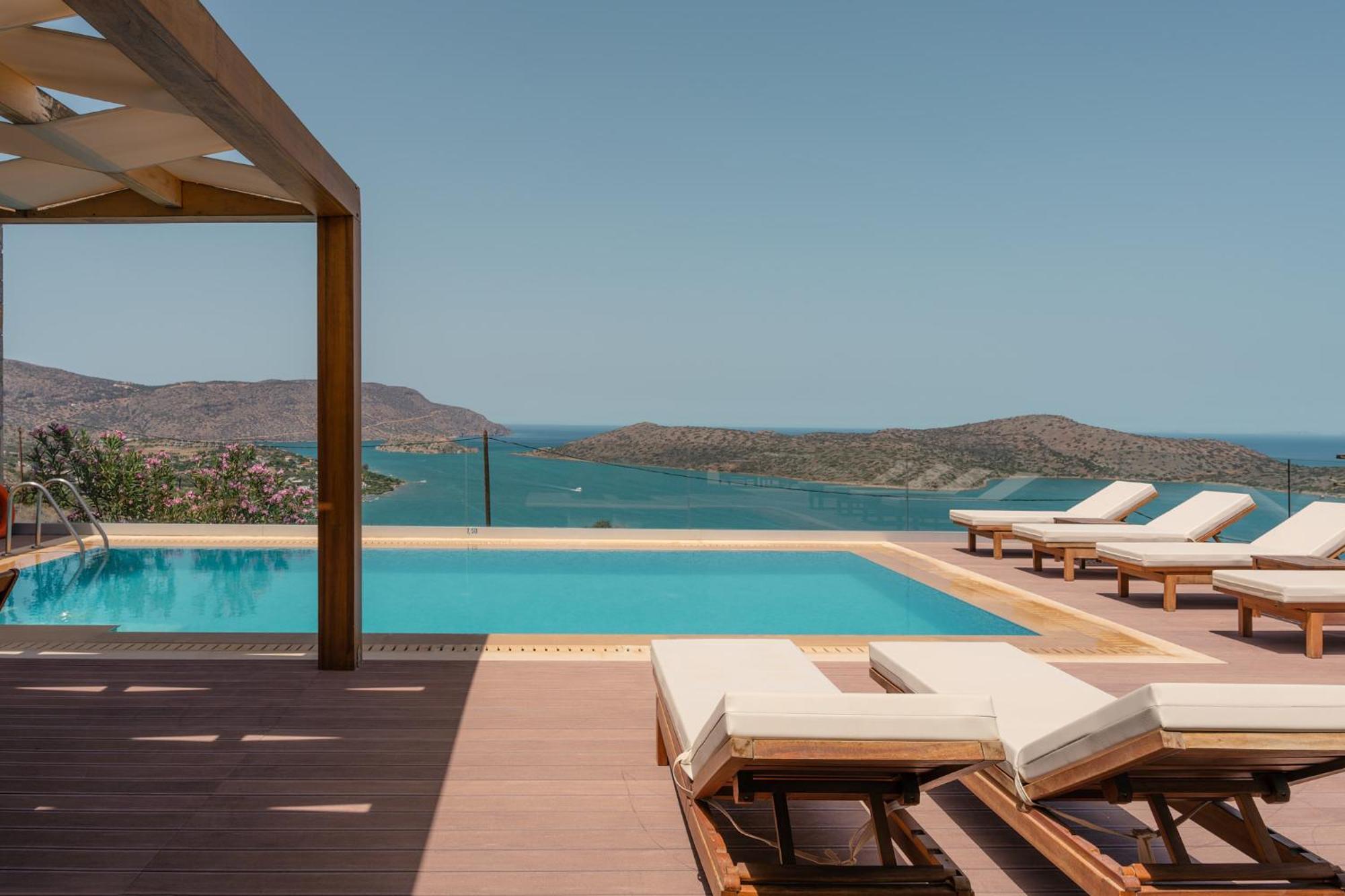 Elounda Panorama Villa Ngoại thất bức ảnh