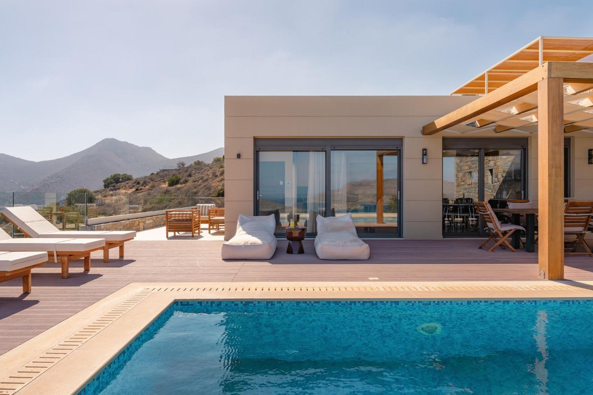 Elounda Panorama Villa Ngoại thất bức ảnh